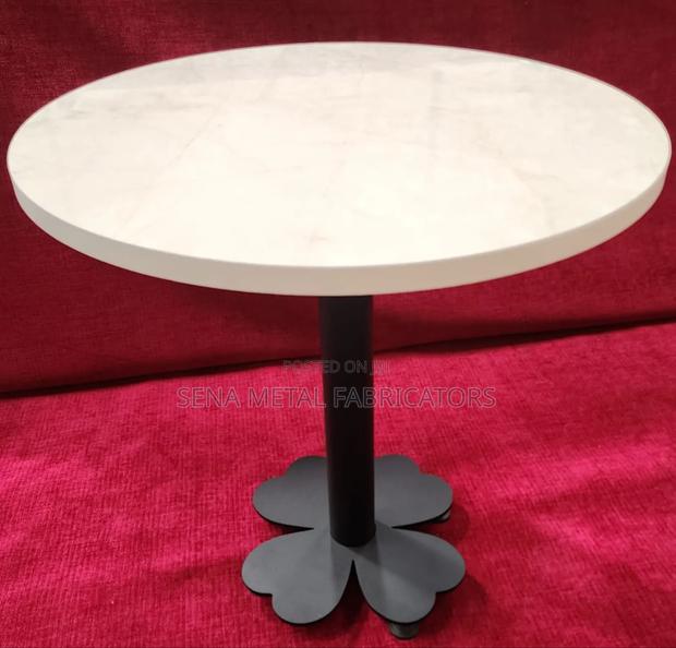 Restaurant Tables,Hotel/ Home With Unique Metal Legs Stand - main view
