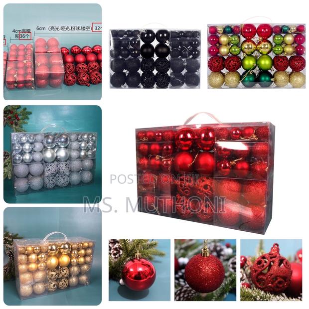 100pcs Christmas Tree Decorative Balls* - main view