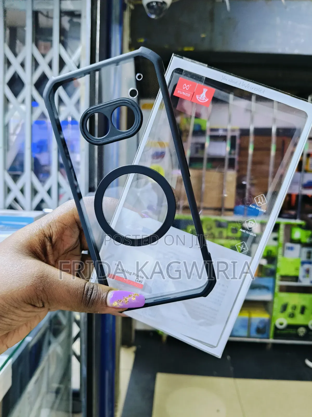 Nothing Phone 2a Clear Xundd Back Case/Cover