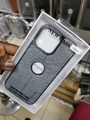 Leather Back Cover for Apple iPhone 16 Pro Max Shock Proof