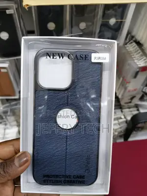 Back Cover for Logo View iPhone 16 Pro Max (Black, Shock Pr