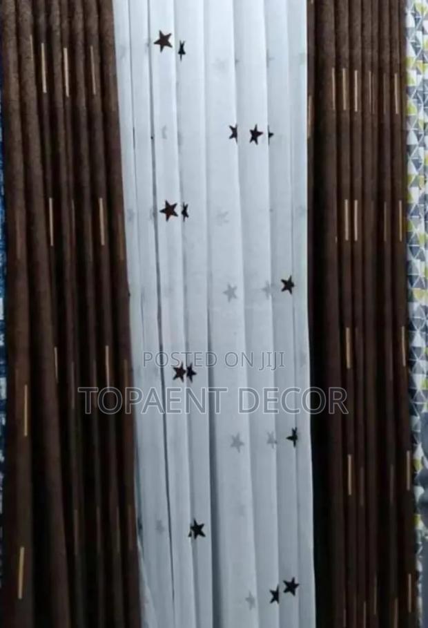 Chocolate Brown Window Ring Curtains and Sheers