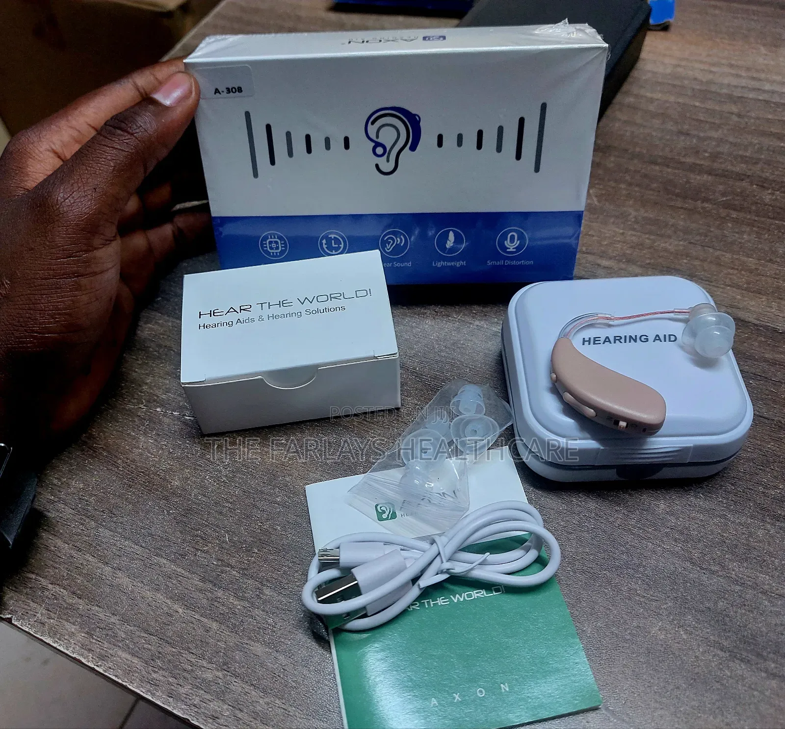 AXON Rechargeable Hearing Aid