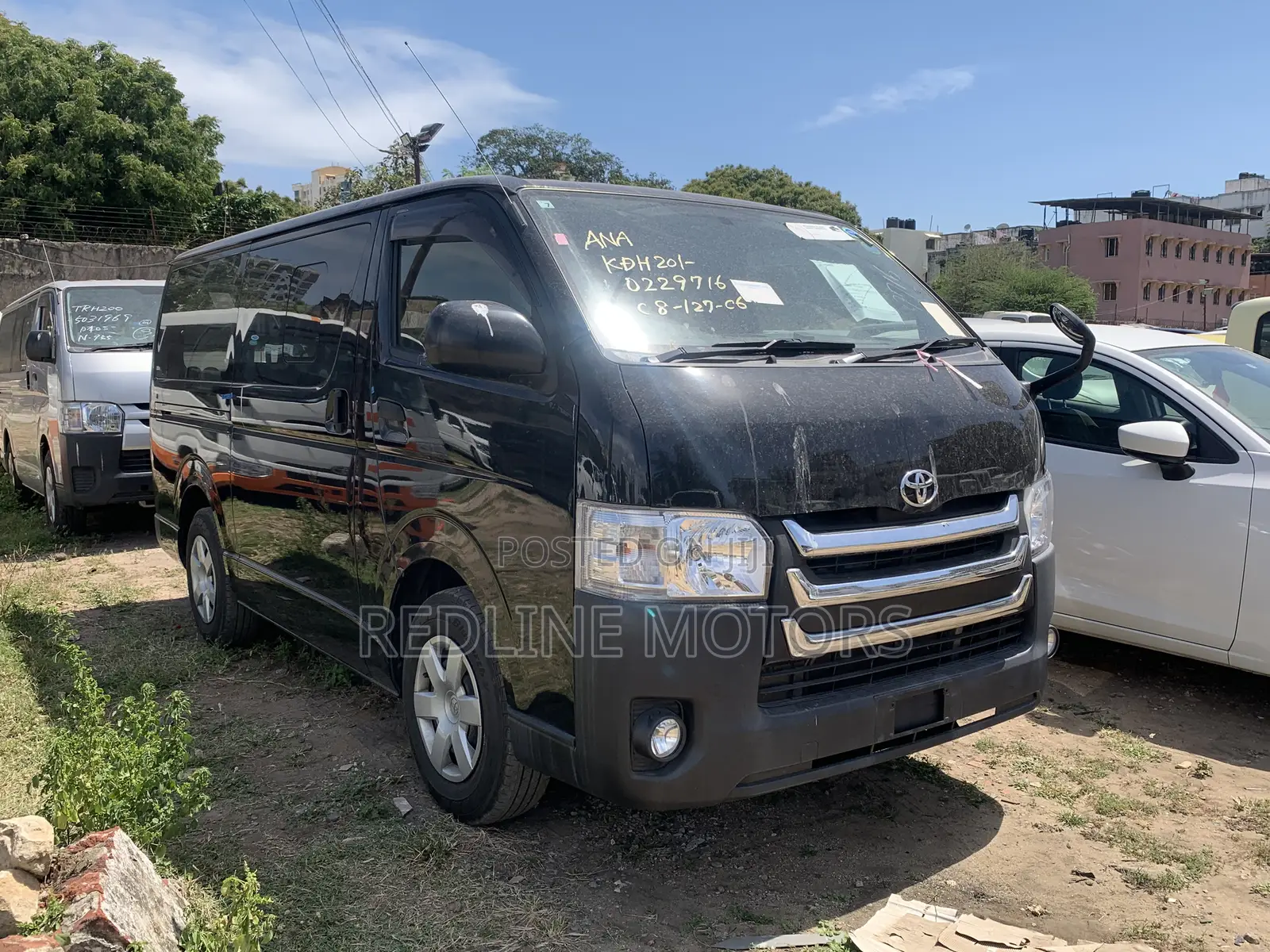 Toyota HiAce 2017 Matt Black