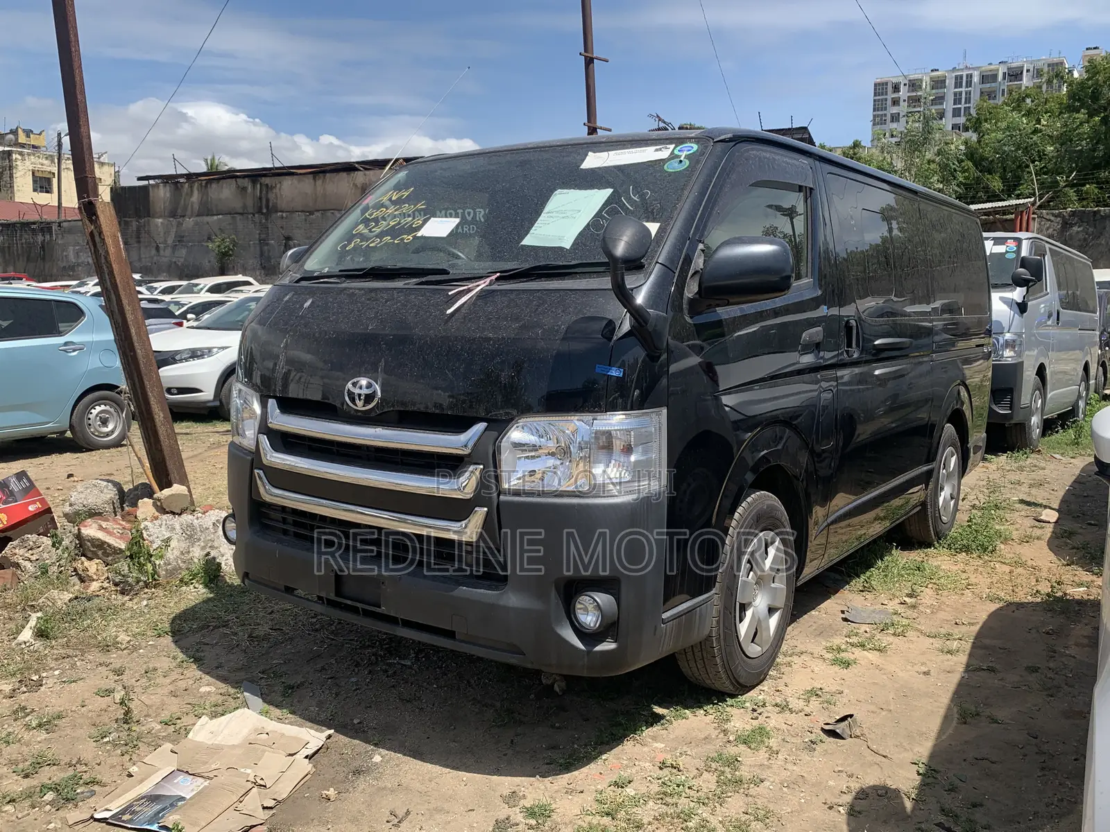 Toyota HiAce 2017 Matt Black