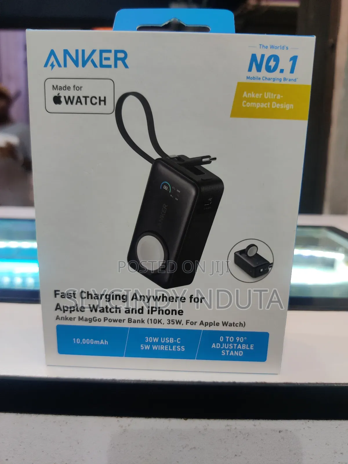 Anker Maggo Power Bank ,35w for Apple Watch
