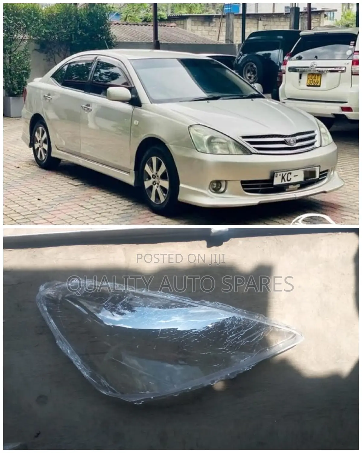Toyota Allion 2003/ 2005 Headlight Lens