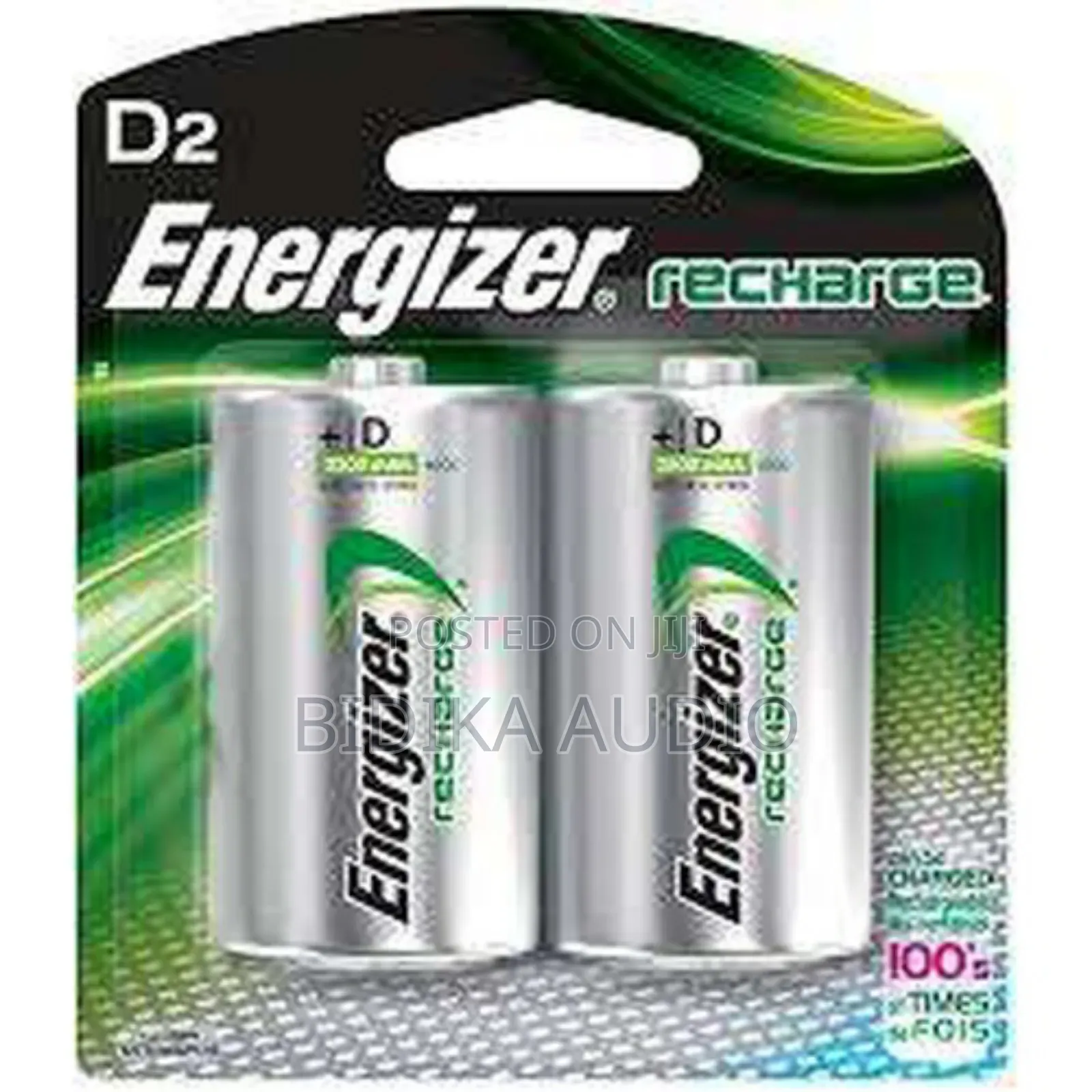 Energizer D-2 Rechargeable 2