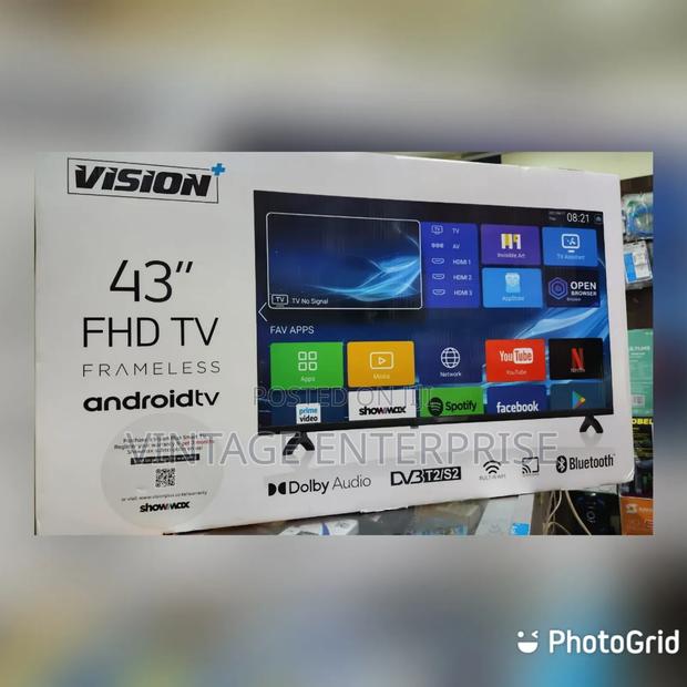 43" Vision Smart Android Frameless Tv