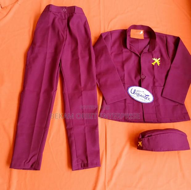 CBC Professional Flight Attendant Career Day Costume - main view