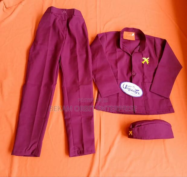 Young Professional Air Hostess CBC Kid's Costume - main view