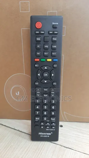 Remote for TV Hisense He32m2165hts He43m2165fts Lhd24d33eu