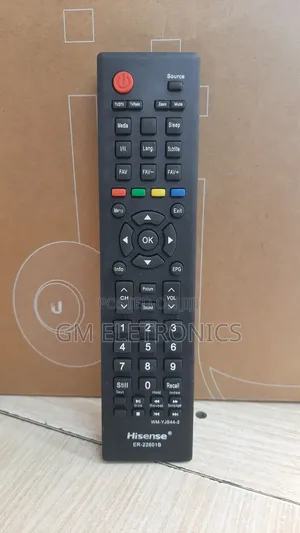 Remote for TV Hisense He32m2165hts He43m2165fts Lhd24d33eu