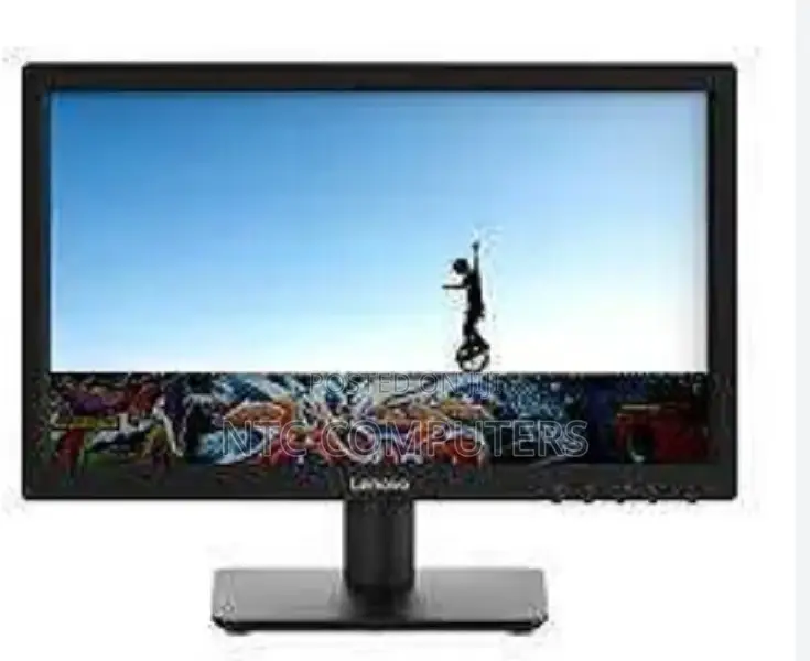 Lenovo D19-10 18.5" Hd Monitor, Black Color, Connectivity :