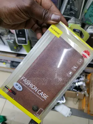 Universa Richboss Flip Cover for iPhone 14,Brown