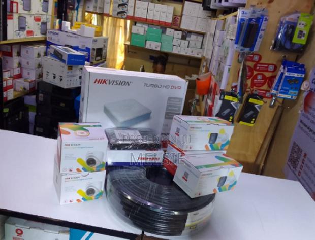 Hikvision 2MP 4 CCTV Camera Colour Smart Hybrid Full Kit