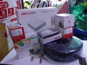 4 Channel CCTV Kit//Hikvision 4.Channel-Smarthybrid Colov