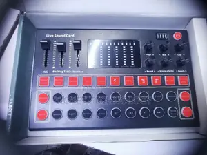Codenser Microphone Sound Card With 3 Inputs