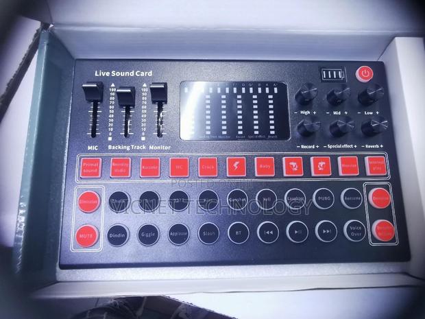 Codenser Microphone Sound Card With 3 Inputs - thumbnail 2