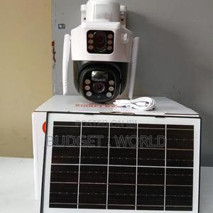 ,Dual-Screen,360° Solar Double 4g Sim Solar Powered