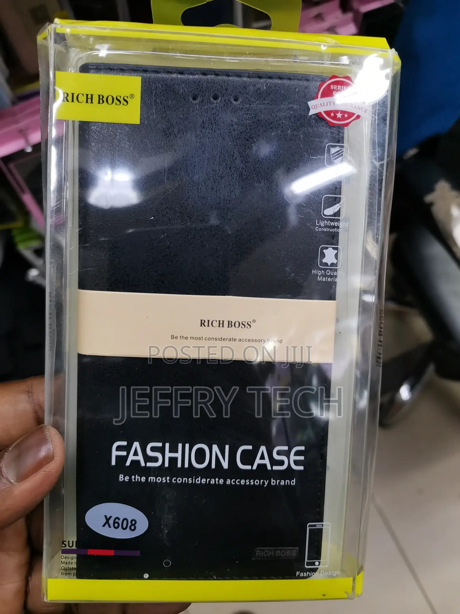 Universal Richboss Flip Cover for Infinix Hot S Pro X608,