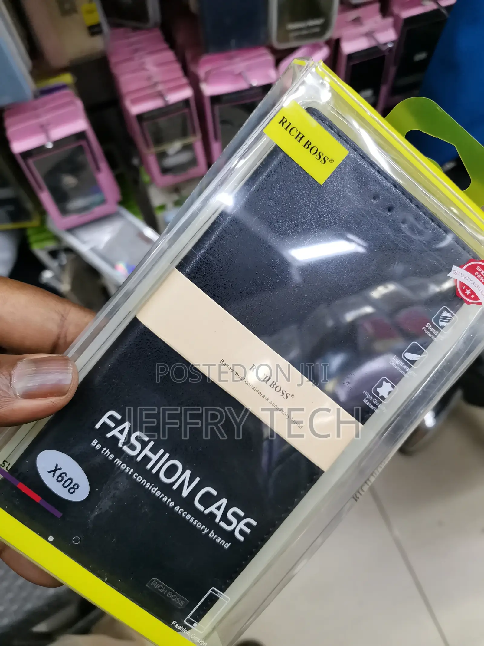 Universal Richboss Flip Cover for Infinix Hot S Pro X608,