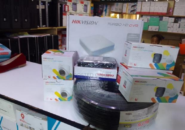 Improved Hikvision 4 1080P 2MP Colorvu CCTV Cameras