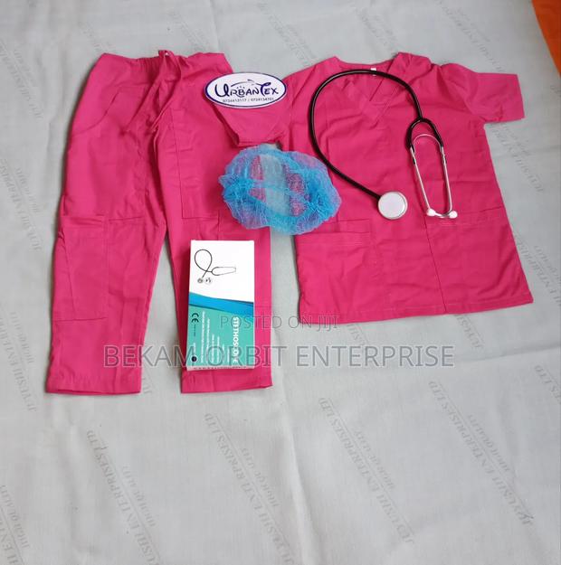 Roleplay CBC Professional Nurses Pink Costume - main view