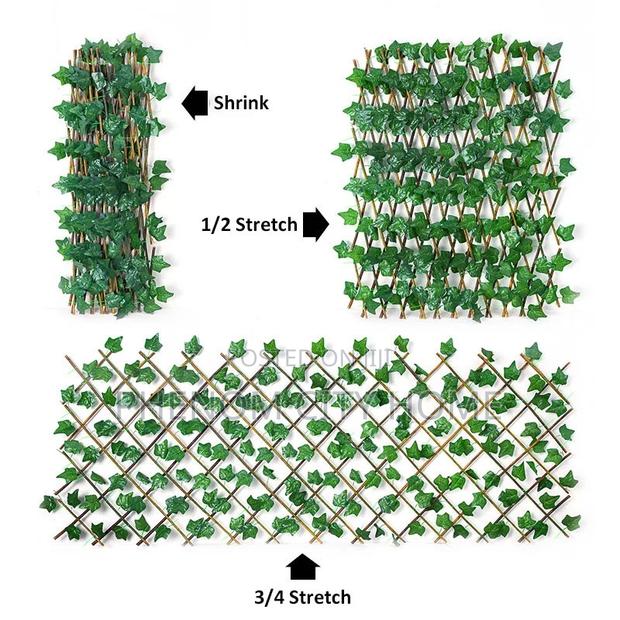 Strechable Artificial Green Fence