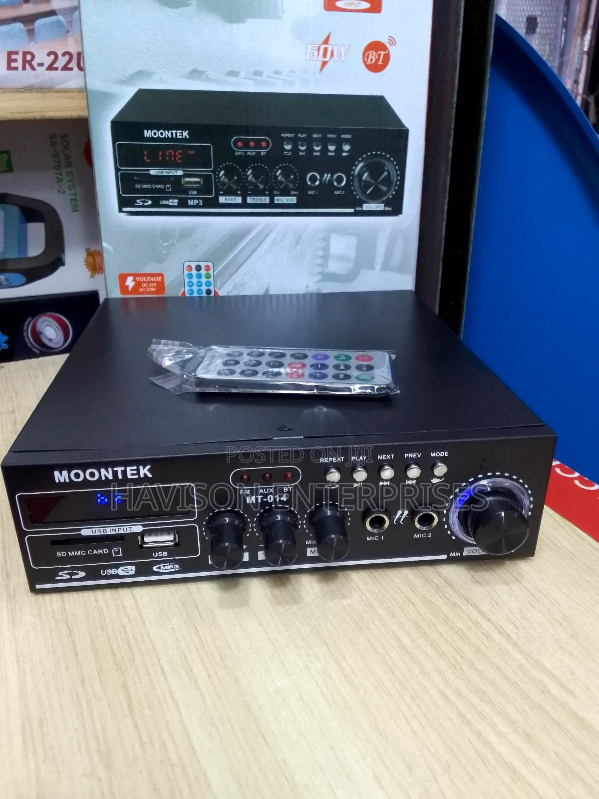 60W Moontek Bluetooth Amplifier