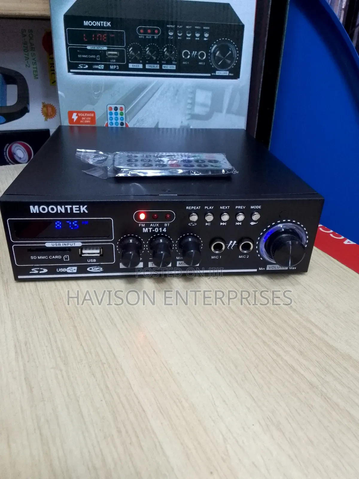 MT-014 Amplifier With Mic Ports