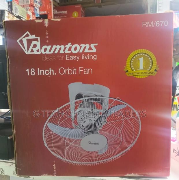 Ramtons Rm/670 18inch Heavy Duty Orbit Fan - main view