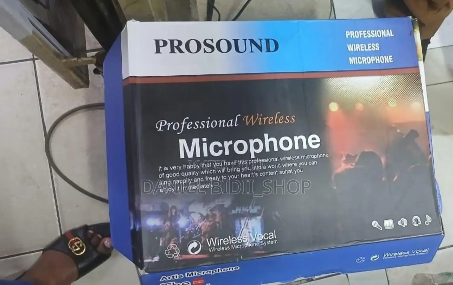 Pro Sound 3in1 Professional Wireless Microphone