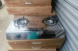 Ramtons 2 Burner Double Flame Auto Ignition Gas Stove