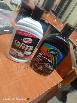500ml Jet Black, Bright White Colour Magic Boost Wax