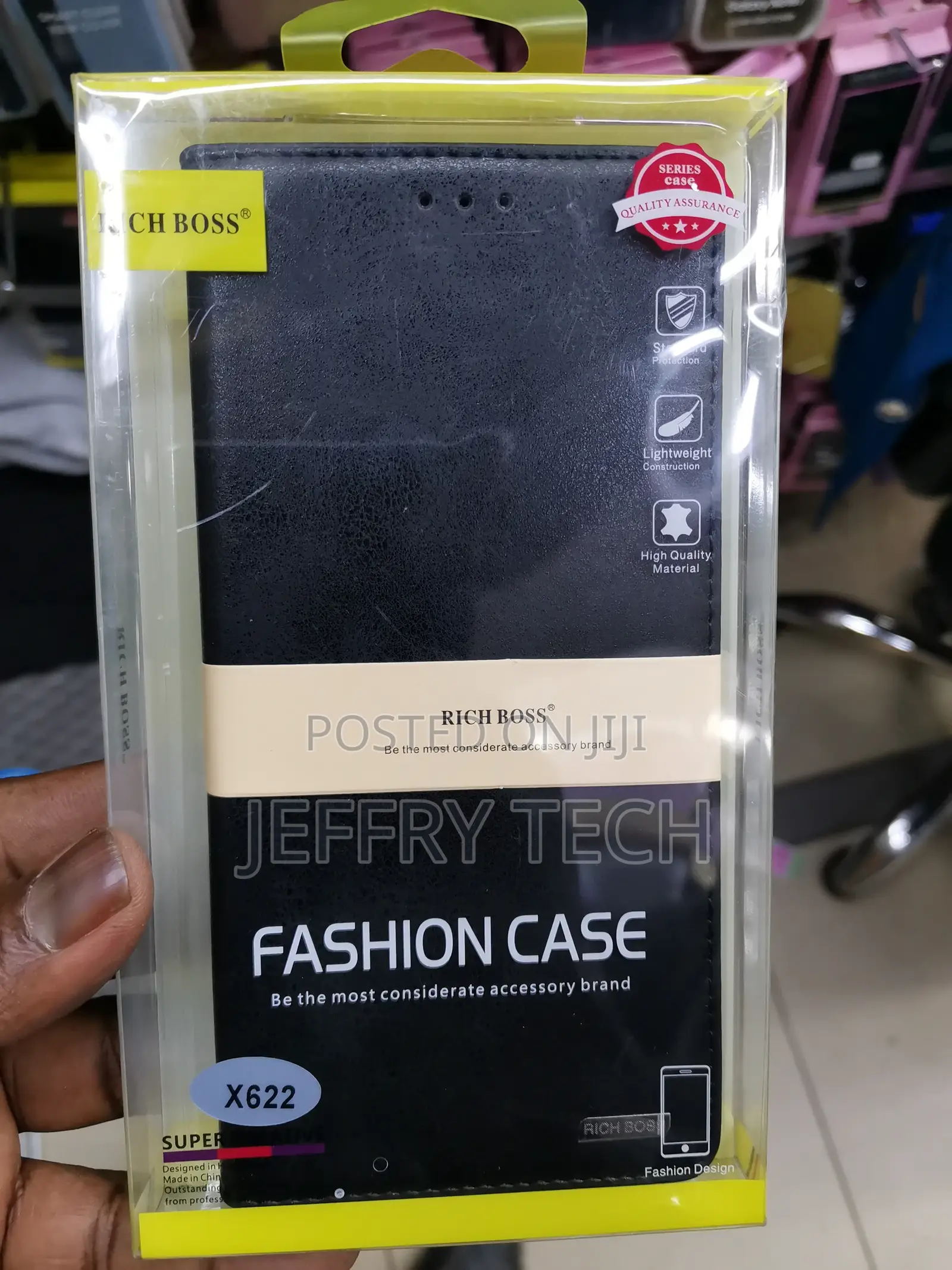 Universal Richboss Flip Cover for Infinix Hot S3X X622