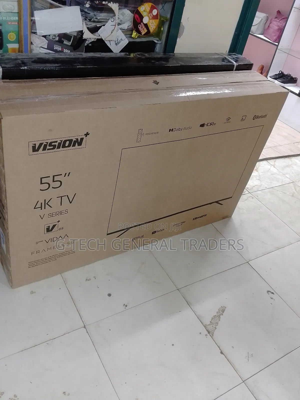 Vision Tv!Vision Vidaa 55inch Smart Vidaa Frameless