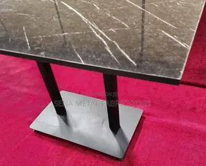 Double Metal Table Legs/Base Top Sizes/Colours Are Optional