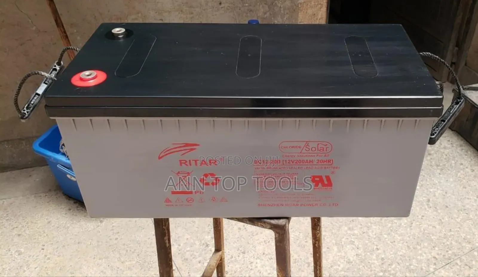 Ritar Chloride Backup Batteries 200ah 12v