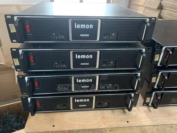 Lemon 4000 Amplifier - main view