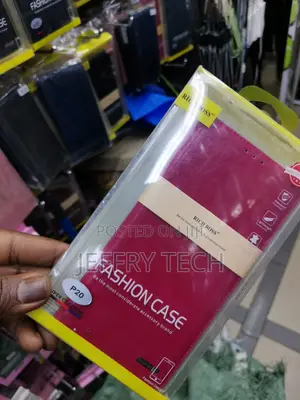 Universal Rich Boss Flip Cover for Huawei P20 -Pink