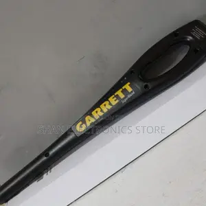 Hand Held Metal Detector For Bank Safety - 360° Detection