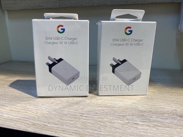 Google Pixel 9,8,7,6,5,4 30W USB-C Power Adapter Charger - thumbnail 3