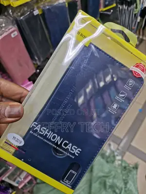 Universal Rich Boss Flip Cover for Huawei Y6 2019 - Navy