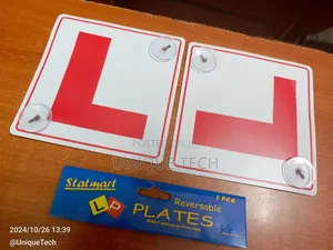 Compact Leaner Stickers With Strong Suction - Set of 2