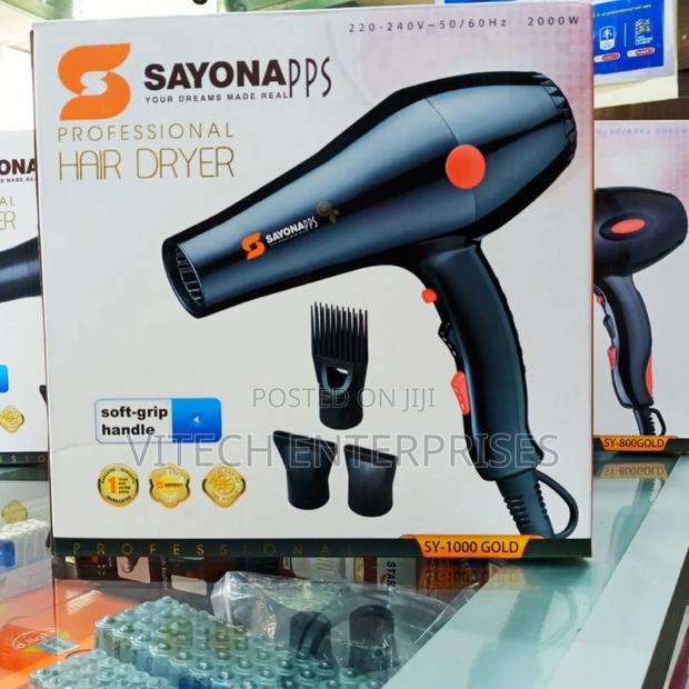 Sayona Professional Hair Blow Dryer - SY_1000_GOLD - main view