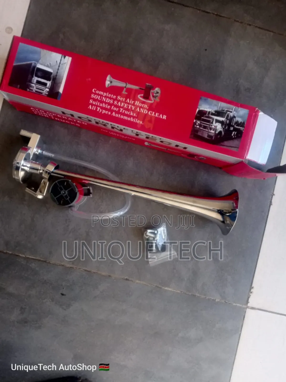 Loud and Clear 12v/24v Car and Truck Horns