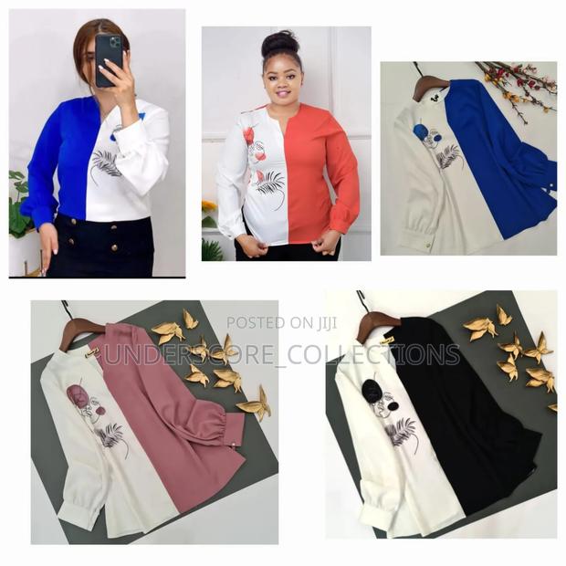 Executive Ladies Heavy Chiffon Official/Casual Blouses - thumbnail 2