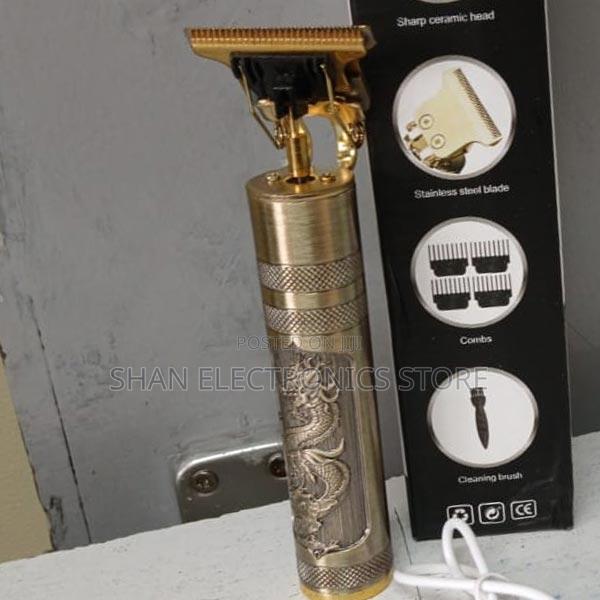 Salon Personalized Gold Hair Cut Machine Electric Hair Trimm