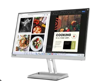Lenovo L27i-40 27" FHD Monitor, Cloud Grey Color, Connectivi